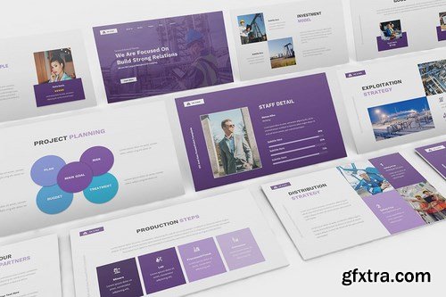 Oil & Gas Powerpoint Google Slides and Keynote Templates