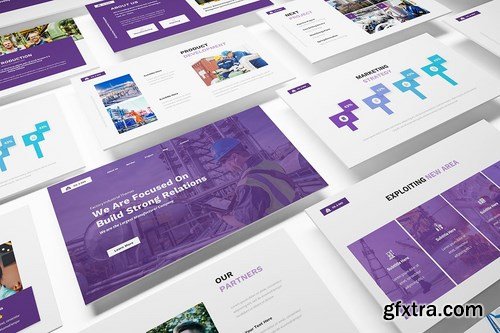Oil & Gas Powerpoint Google Slides and Keynote Templates
