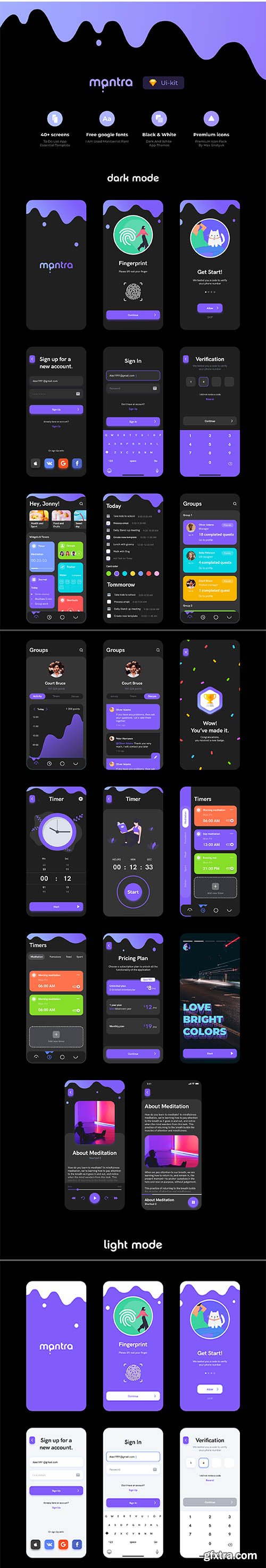 Mantra UI Kit Mantra UI Kit