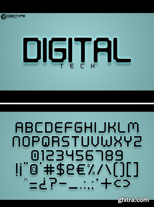 Digital Font