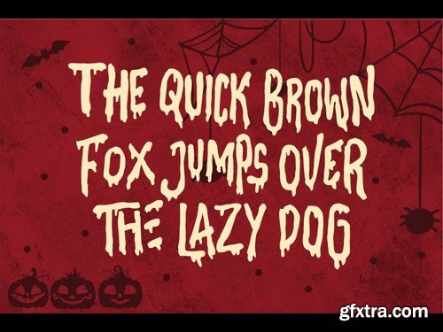 Broock - Handmade Horror Font