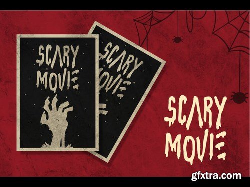 Broock - Handmade Horror Font