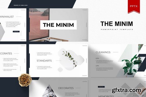 The Minim Powerpoint Template
