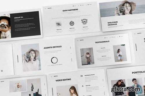 Havsta Photography Powerpoint Google Slides and Keynote Templates