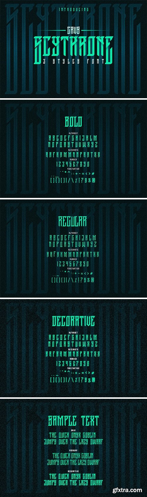 Scythrone Font