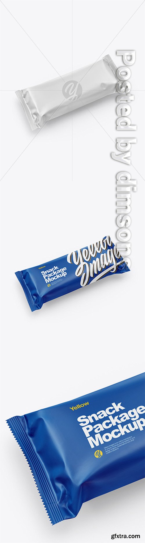 Matte Snack Bar Mockup 48768 Matte Snack Bar Mockup 48768