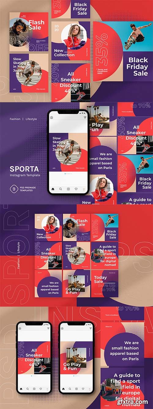 Sporta - Instagram Post Template