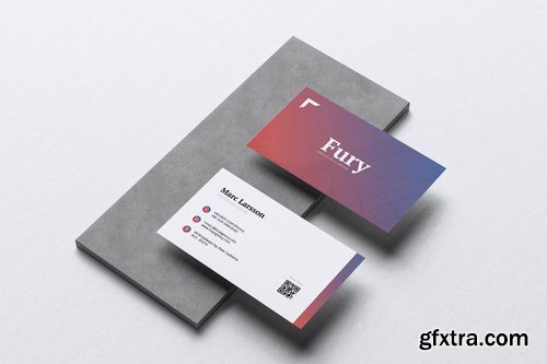 FURY Creative Agency Flyer & Business Card FURY Creative Agency Flyer & Business Card