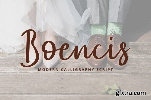CM - Boencis Modern Calligraphy Script Font 4333030 CM - Boencis Modern Calligraphy Script Font 4333030
