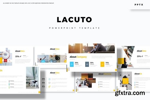 Lacuto Powerpoint, Keynote and Google Slides Templates
