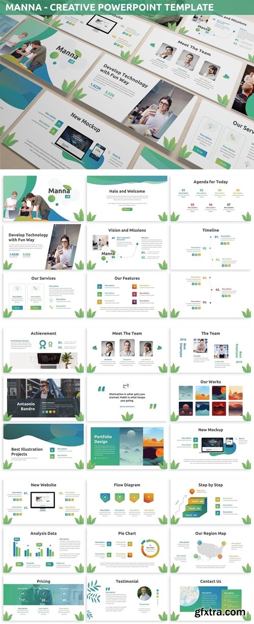 Manna - Creative Powerpoint Template