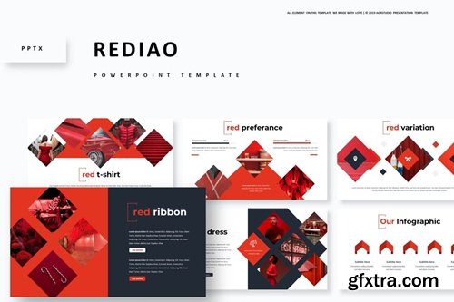 Rediao Powerpoint, Keynote and Google Slides Templates