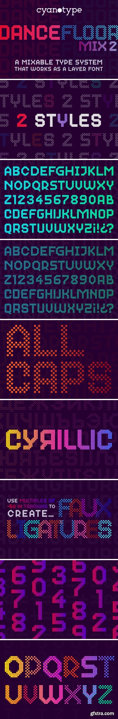 Dance Floor Mix 2 Font