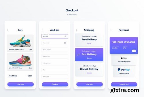 Spojeeto E-commerce Mobile App UI Kit