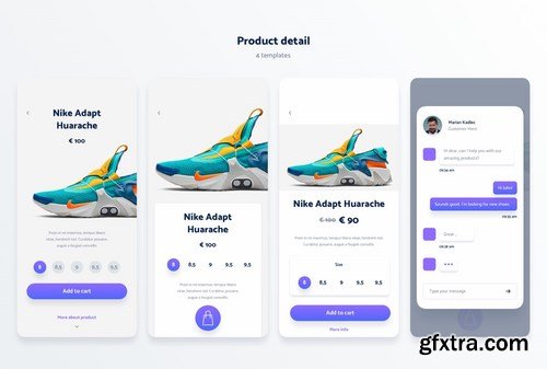 Spojeeto E-commerce Mobile App UI Kit