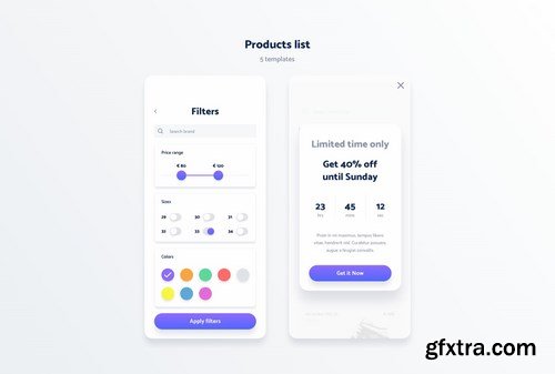 Spojeeto E-commerce Mobile App UI Kit