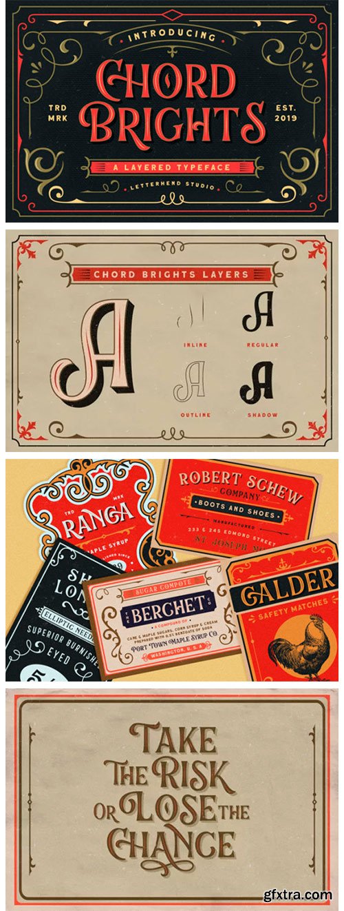 Chord Brights Font Chord Brights Font