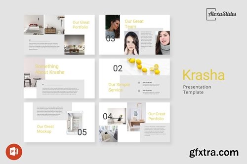 Krasha - Creative Powerpoint, Keynote and Google Slides Templates