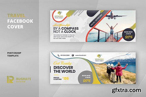 Travel R1 Facebook Cover Template Travel R1 Facebook Cover Template