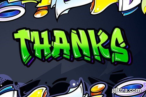 Streamzy - Graffiti Font