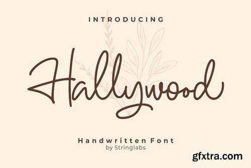 CM - Hallywood - Handwritten Script Font 4341099 CM - Hallywood - Handwritten Script Font 4341099
