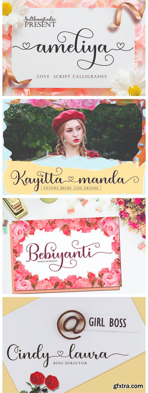 Ameliya Font Ameliya Font