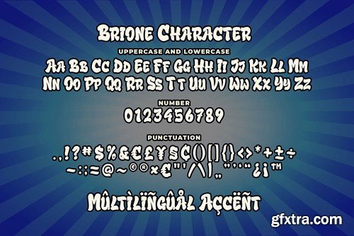 Brione - Playful Font