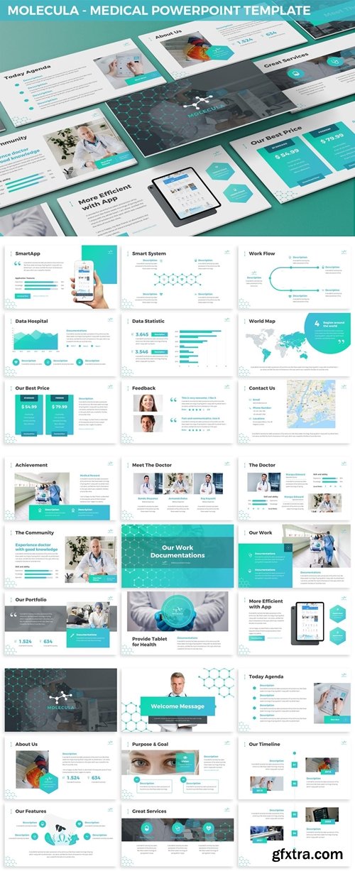 Molecula - Medical Powerpoint Template