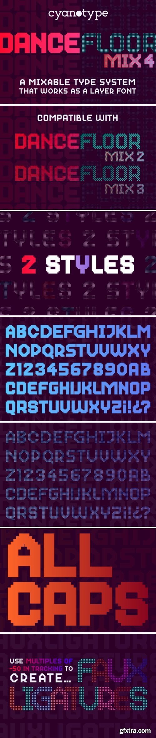 Dance Floor Mix 4 Font