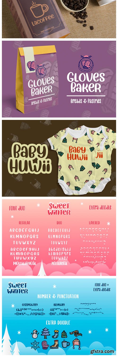 Sweet Winter Font Sweet Winter Font