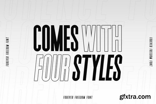 CM - Forever Freedom Font Family 4345920 CM - Forever Freedom Font Family 4345920