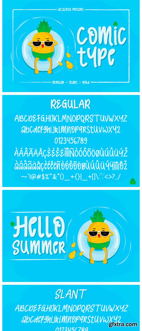 Comic Type Font Comic Type Font
