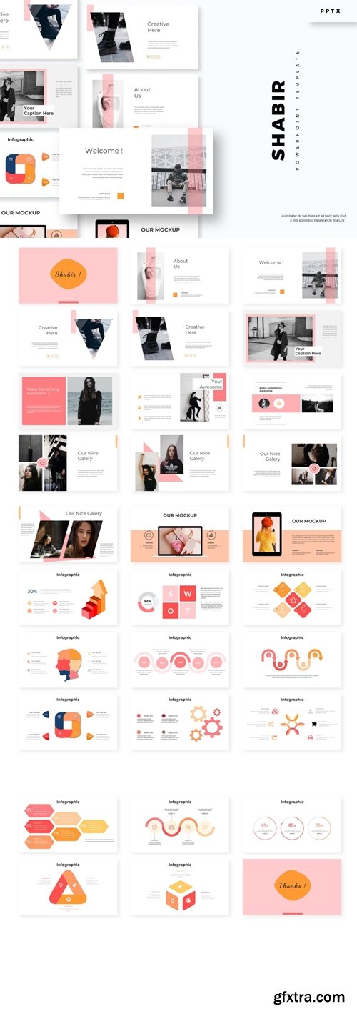 Shabir Powerpoint, Keynote and Google Slides Templates