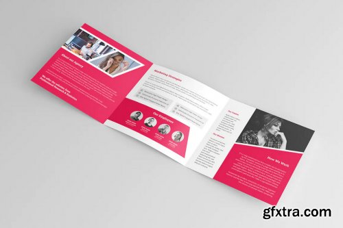 Square Trifold Brochure