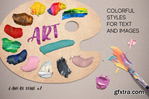 CreativeMarket - Artist Styles Actions Brushes Set 4286200