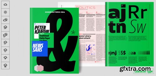 News Sans Compressed