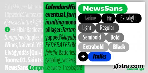 News Sans Compressed