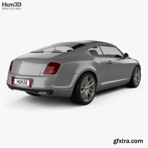 Bentley Continental Supersports coupe 2010 3D model