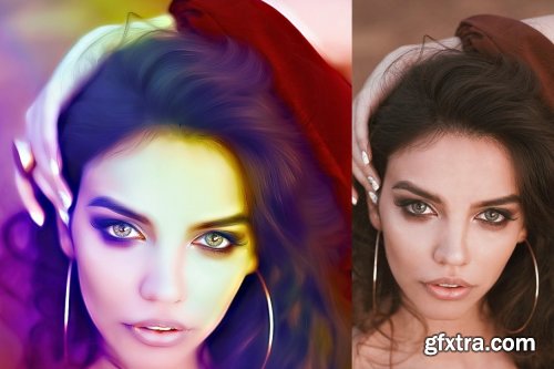 CreativeMarket - Paint Photoshop Action 4282854