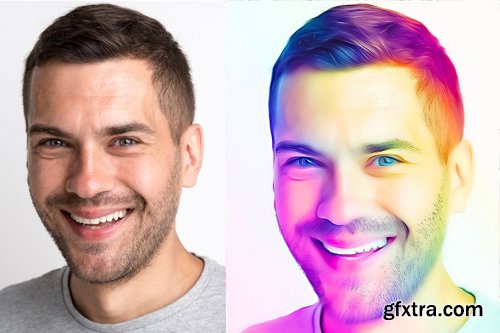 CreativeMarket - Paint Photoshop Action 4282854