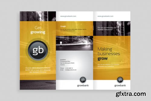 GrowBank – Trifold Brochure