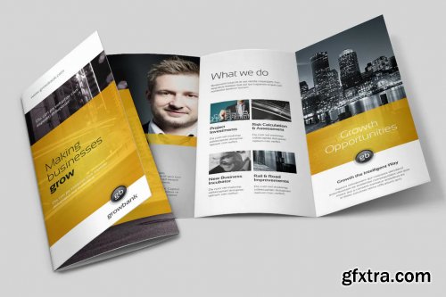 GrowBank – Trifold Brochure