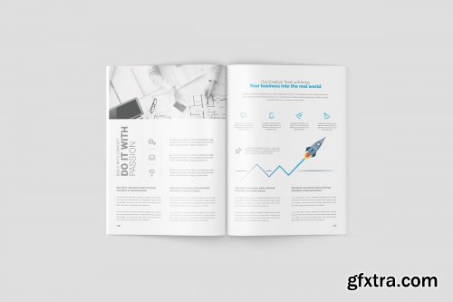 A4 Magazine / Brochure Mock-Up