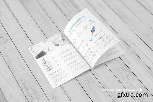 A4 Magazine / Brochure Mock-Up