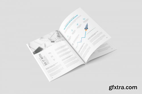 A4 Magazine / Brochure Mock-Up