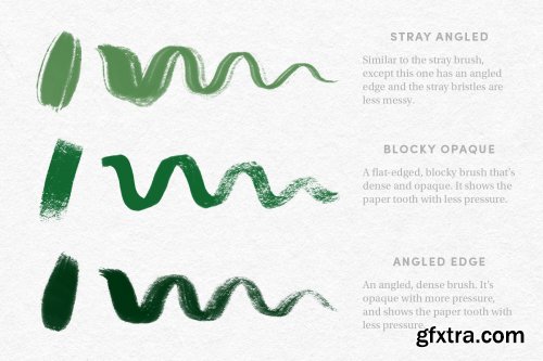 CreativeMarket - Gouache Set – Procreate Brushes 3948209