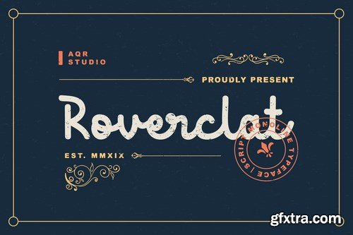 Roverclat Vintage Font