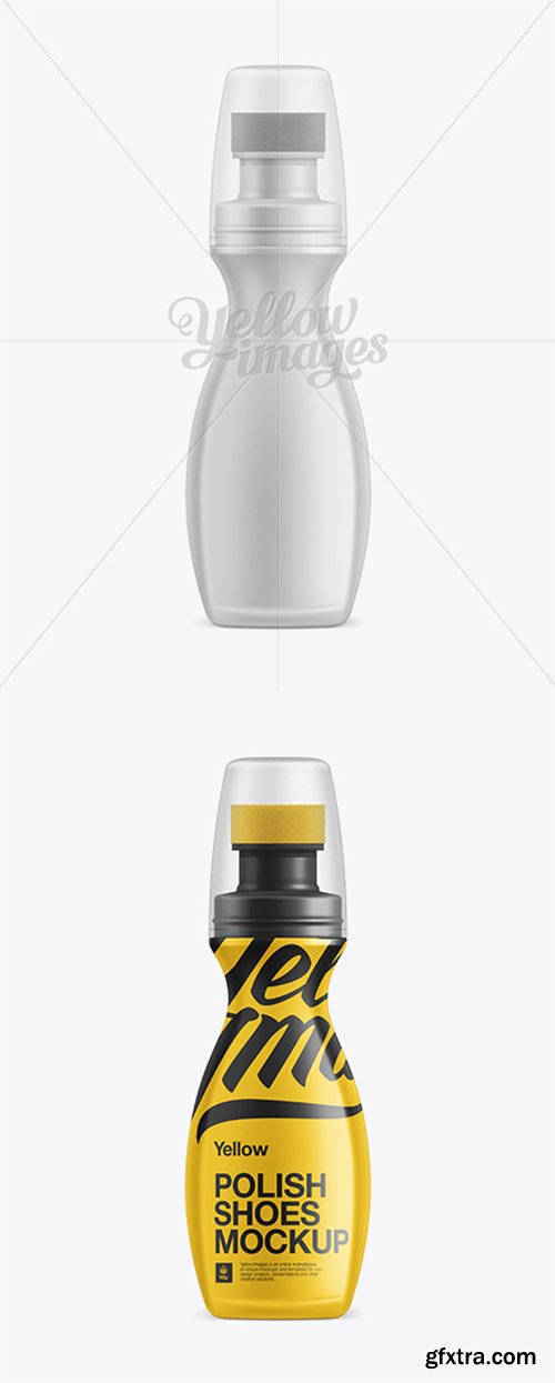 Shoe Polish Bottle Mockup 11334 Shoe Polish Bottle Mockup 11334