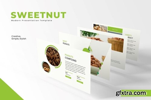 Sweetnut Powerpoint, Keynote and Google Slides Templates