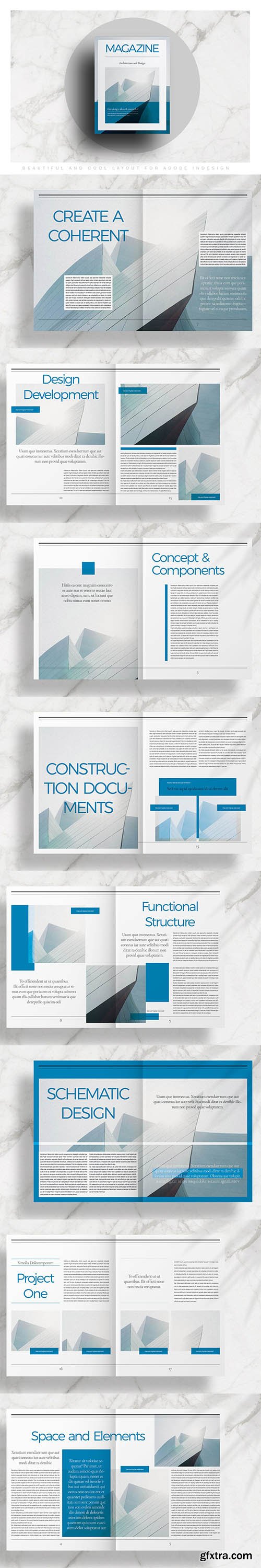 Architecture Magazine Layout